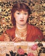 Dante Gabriel Rossetti Regina Cordium (mk28) USA oil painting artist